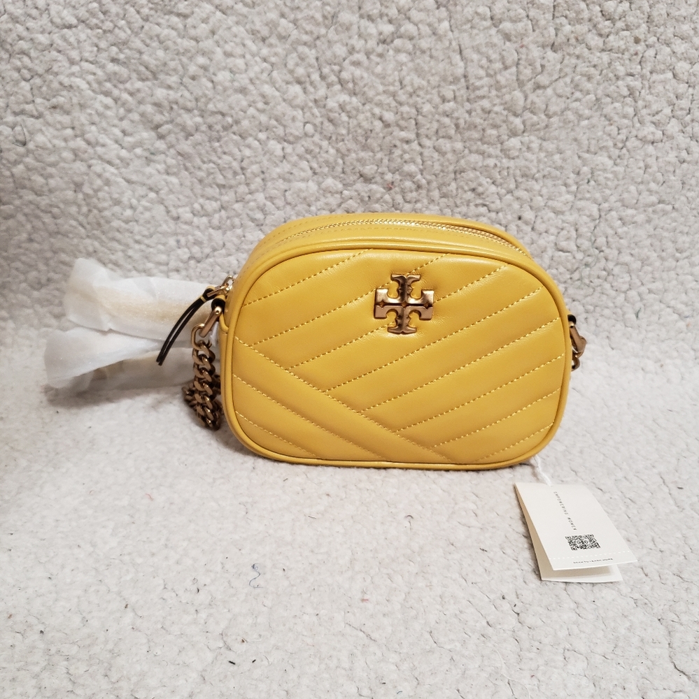 Tory Burch Kira Chevron Small Camera Bag